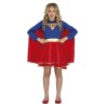 DEGUISEMENT FILLE SUPER HEROINE GIRL TAILLE 5-6 ANS  DEGUISEMENT FILLE SUPER HEROINE GIRL TAILLE 5-6 ANS