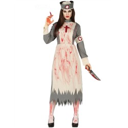 DEGUISEMENT INFIRMIERE RETRO ZOMBIE TAILLE M