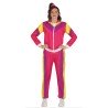 DEGUISEMENT SURVETEMENT OU JOGGING ANNEES 80 ROSE TAILLE 14-16 ANS 