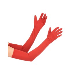 GANTS ROUGE LONGS 