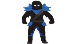 DEGUISEMENT ENFANT CHEVALIER NOIR JEU VIDEO TAILLE 7-9 ANS 