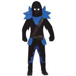 DEGUISEMENT ENFANT CHEVALIER NOIR JEU VIDEO TAILLE 7-9 ANS 
