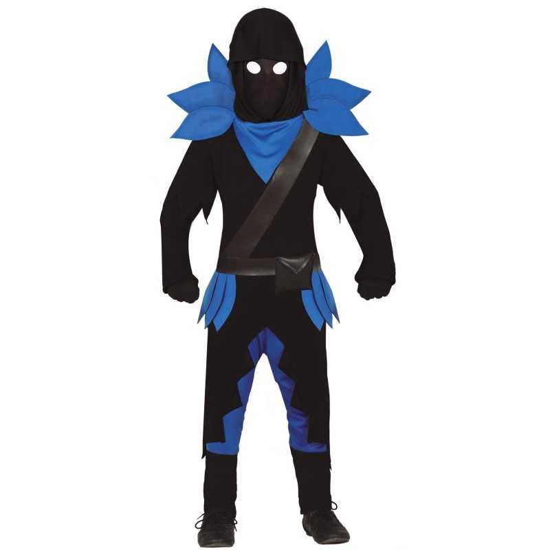 DEGUISEMENT ENFANT CHEVALIER NOIR JEU VIDEO TAILLE 7-9 ANS 