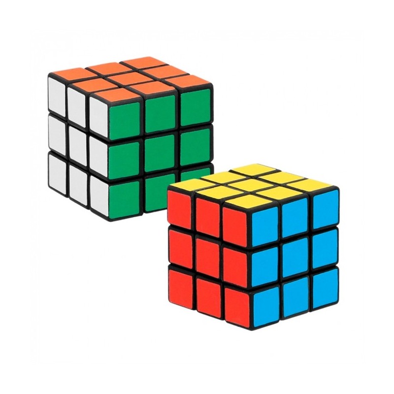 SET 2 RUBIES CUBES MAGIQUES 2 COULEURS  SET 2 RUBIES CUBES MAGIQUES 2 COULEURS