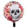 BALLON METALLIQUE DAY OF DEAD 45 CM 