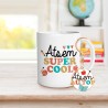 COFFRET CADEAU ATSEM AU TOP MUG + PORTE CLE