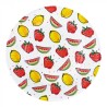 8 ASSIETTES FRUITS 23 CM 