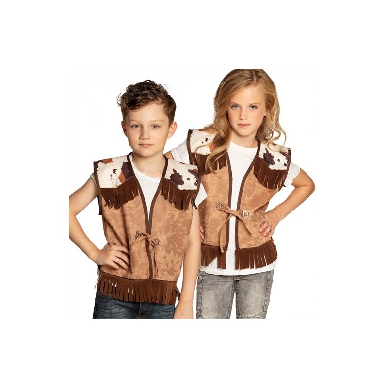 DEGUISEMENT ENFANT GILET DE COW BOY TAILLE 4-6 ANS DEGUISEMENT ENFANT GILET DE COW BOY TAILLE 4-6 ANS
