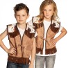 DEGUISEMENT ENFANT GILET DE COW BOY TAILLE 4-6 ANS