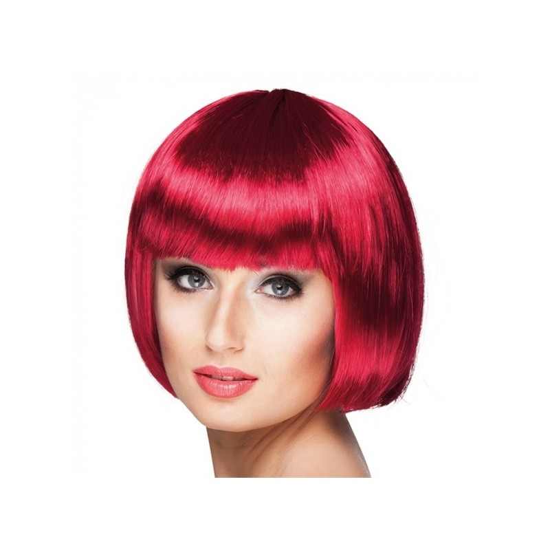 PERRUQUE CABARET ROUGE (ACAJOU) PERRUQUE CABARET ROUGE (ACAJOU)
