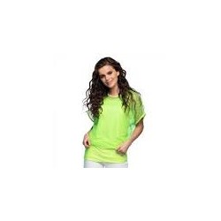 TOP EN RESILLE VERT FLUO TAILLE M-L