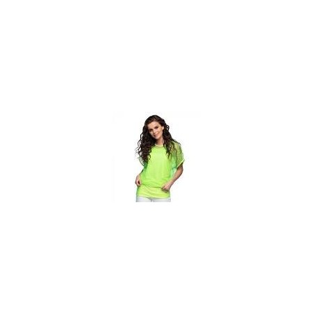 TOP EN RESILLE VERT FLUO TAILLE M-L