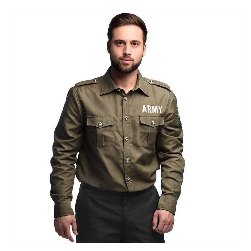 CHEMISE MILITAIRE TAILLE 46-48