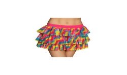 MINIJUPE MULTICOLORE TAILLE M 