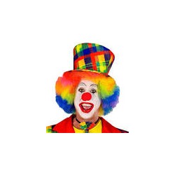 CHAPEAU HAUT DE FORME CLOWN 