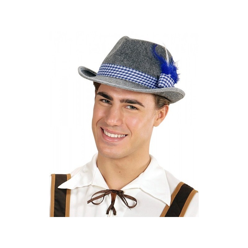 CHAPEAU TYROLIEN GRIS CHAPEAU TYROLIEN GRIS