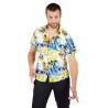 CHEMISE HAWAIENNE BLEU TAILLE L - XL 