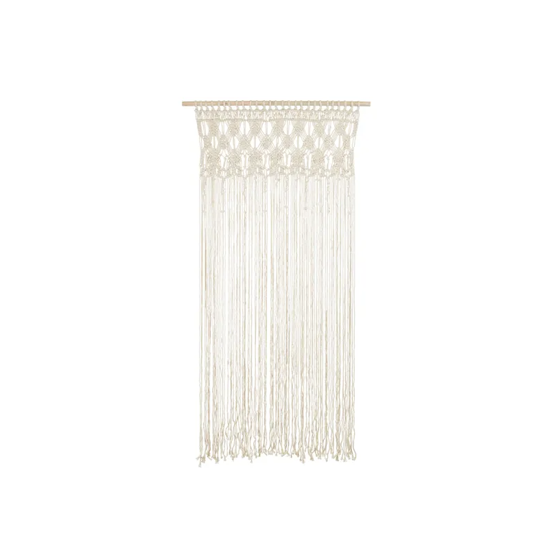 RIDEAU EN MACRAME BLANC 94.5x171cm