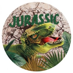 16 STICKERS DINOSAURES 