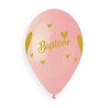 5 BALLONS BIO BAPTÊME 33CM PASTEL MULTICOLORE 5 BALLONS BIO BAPTÊME 33CM PASTEL MULTICOLORE