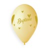 5 BALLONS BIO BAPTÊME 33CM PASTEL MULTICOLORE 5 BALLONS BIO BAPTÊME 33CM PASTEL MULTICOLORE