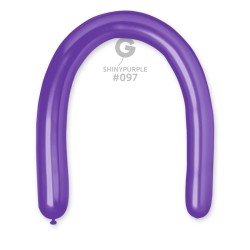 25 BALLONS A MODELER SHINY VIOLET 8CM