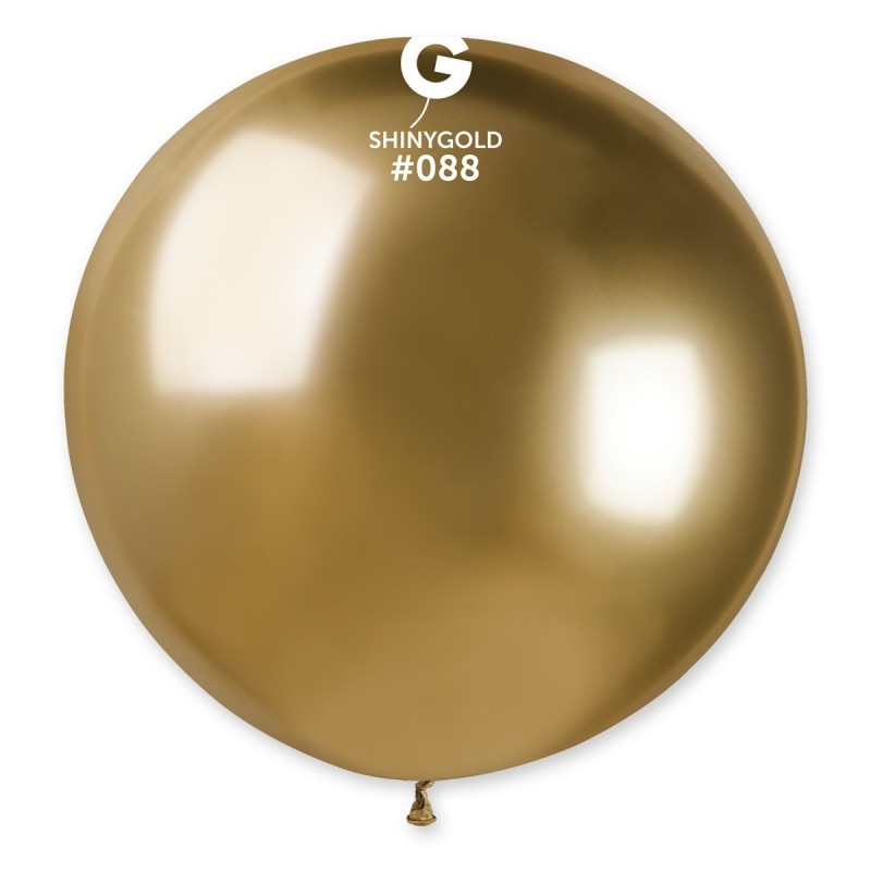 5 BALLONS SHINY OR 80CM 