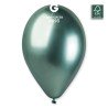 50 BALLONS SHINY VERT 33CM 