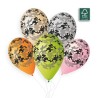 50 BALLONS CAMOUFLAGE MULTICOLOR 33CM 