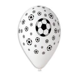 50 BALLONS FOOTBALL 33CM