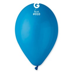 10 BALLONS BLEU FONCE  010 BIO LATEX 30CM 