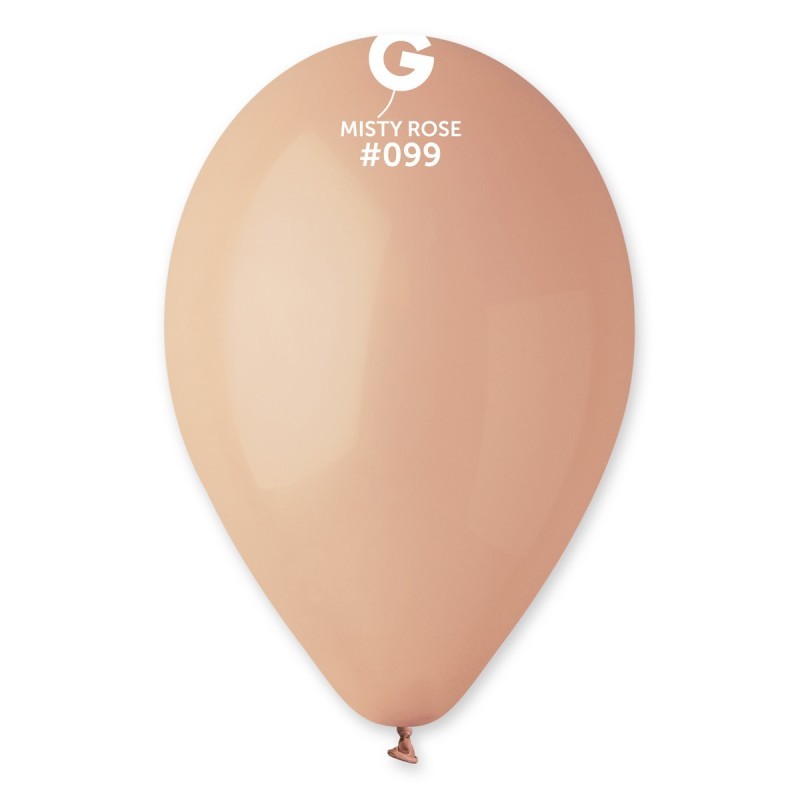 10 BALLONS ROSE BRUMEUX BIO LATEX 30CM 