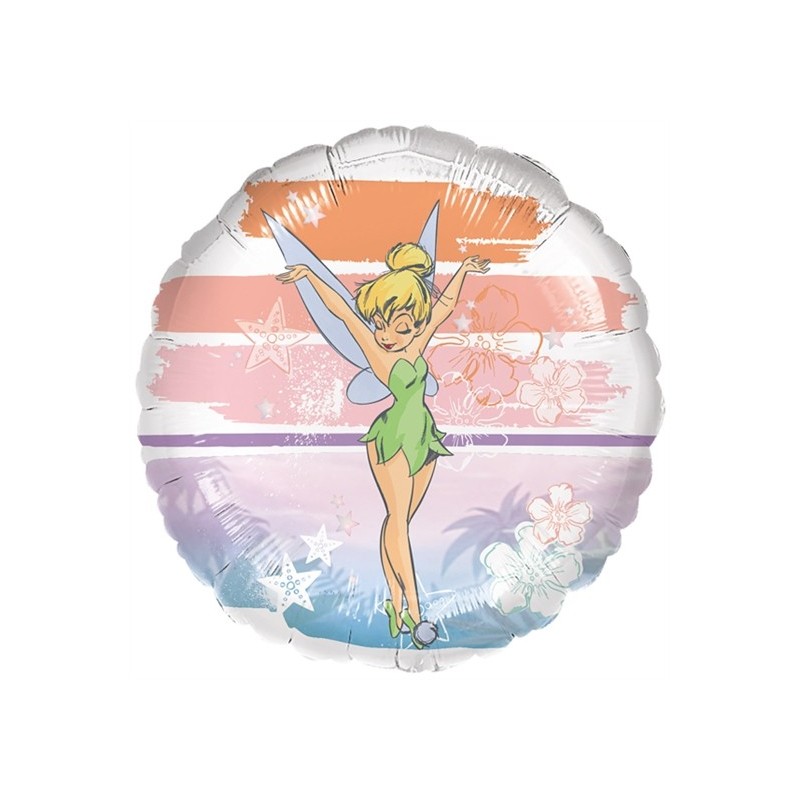 BALLON METALLIQUE ROND FEE CLOCHETTE 43 CM BALLON METALLIQUE ROND FEE CLOCHETTE 43 CM