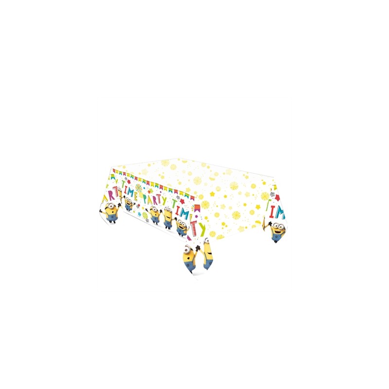 NAPPE PAPIER 1.20M 1.80M LES MINIONS 