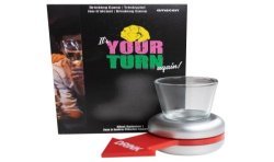 JEU A BOIRE SHOT SPINNER AVEC 1 SPINNER ET 1 GOBELET PLASTIQUE