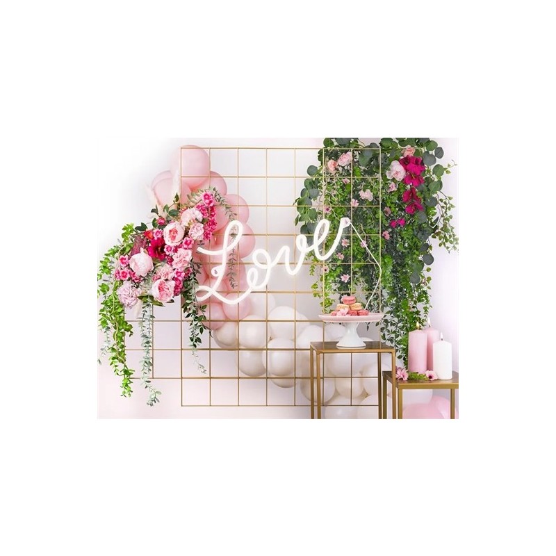 DECOR LED LOVE LUMINEUX 26 X 61 CM