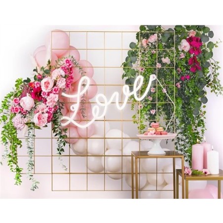 DECOR LED LOVE LUMINEUX 26 X 61 CM