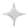BALLON METALLIQUE STARPOINT 40" ARGENT OU SILVER  BALLON METALLIQUE STARPOINT 40" ARGENT OU SILVER