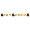GUIRLANDE HAPPY BIRTHDAY HARRY POTTER 13 X 180 CM 