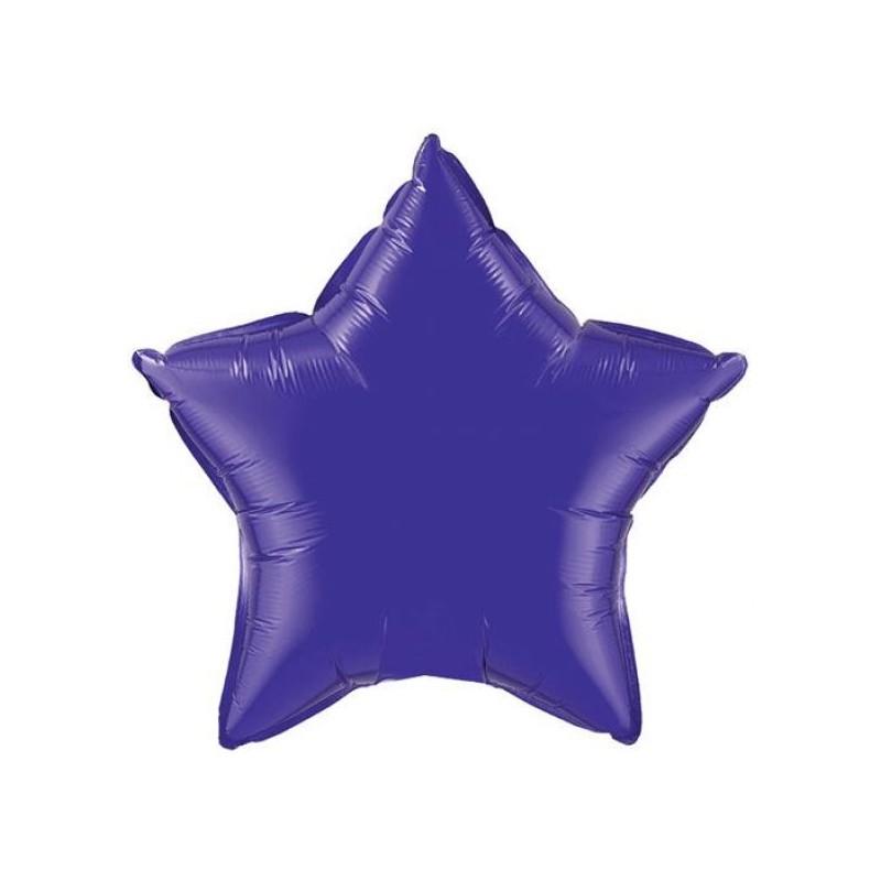 BALLON METALLIQUE ETOILE VIOLETTE 36"