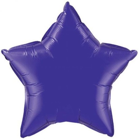 BALLON METALLIQUE ETOILE VIOLETTE 36"