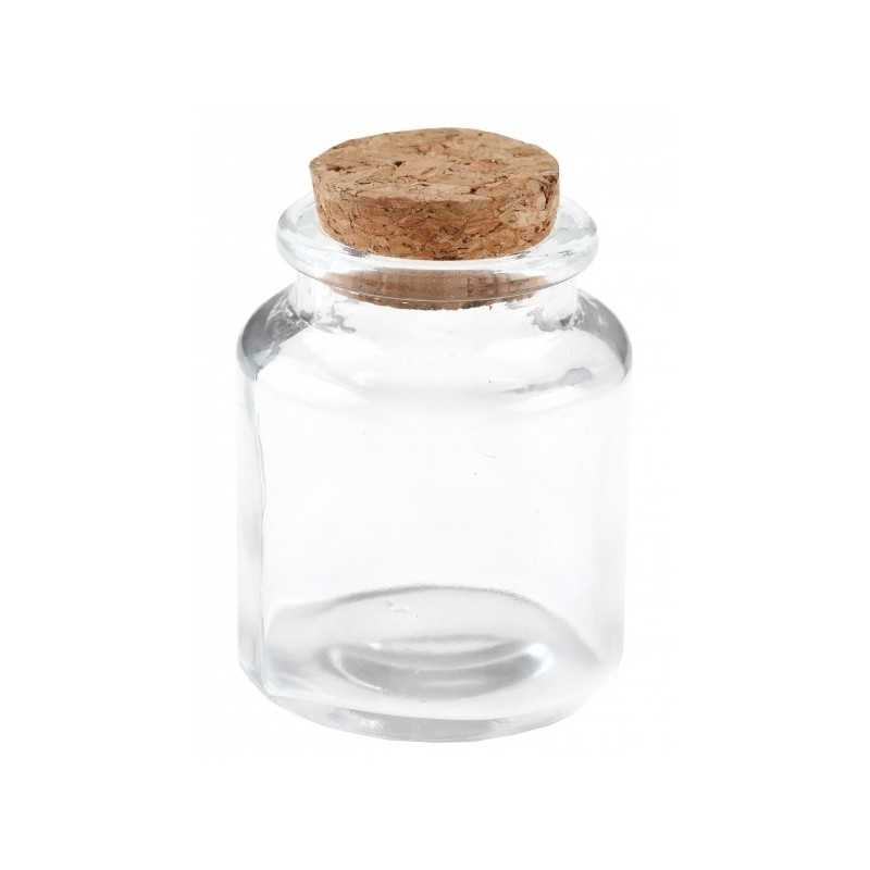 POT A DRAGEES POT A PHARMACIE EN VERRE ø 5 x 6 cm