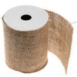 RUBAN JUTE NATUREL 9.5 X 5 M 
