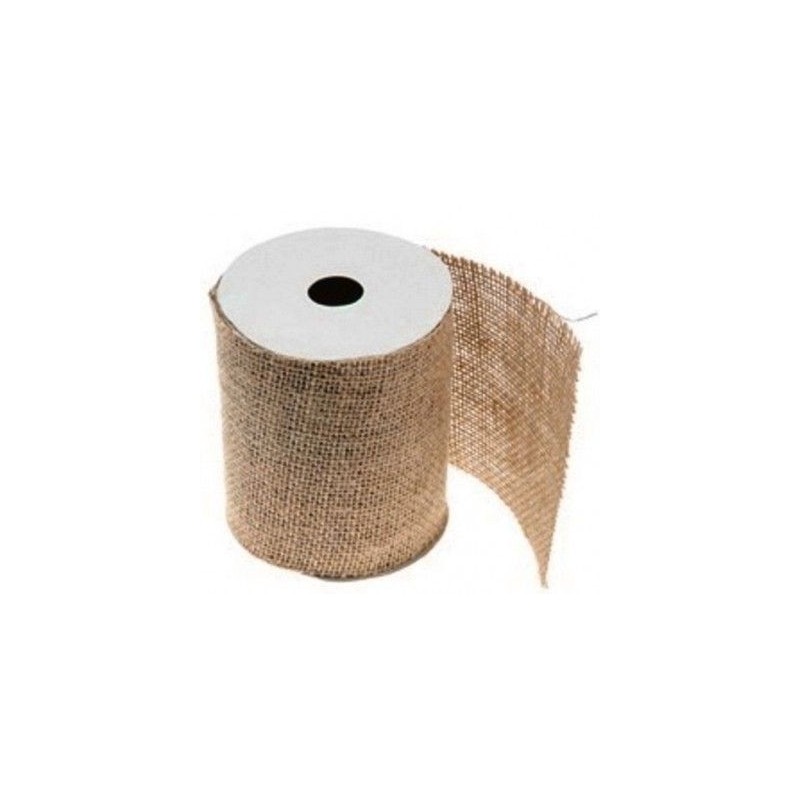 RUBAN JUTE NATUREL 9.5 X 5 M  RUBAN JUTE NATUREL 9.5 X 5 M
