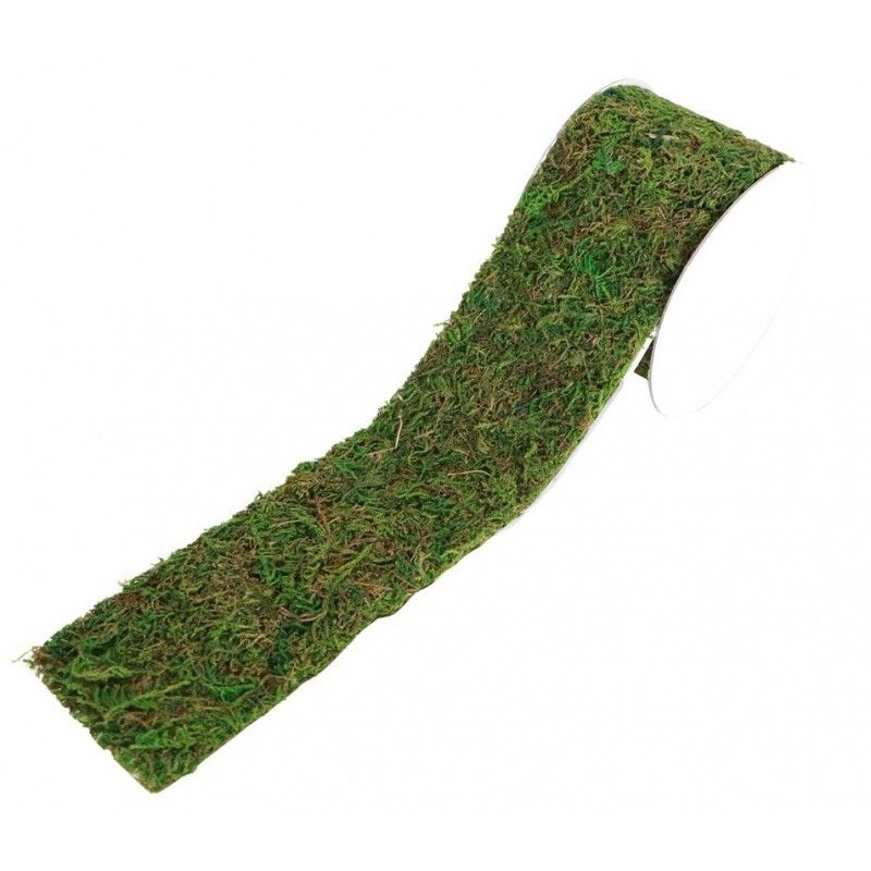 RUBAN DE MOUSSE VERTE 6 CM X 1.2 M 