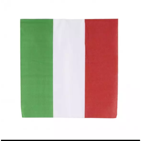 20 SERVIETTES ITALIES 33 X 33 CM 