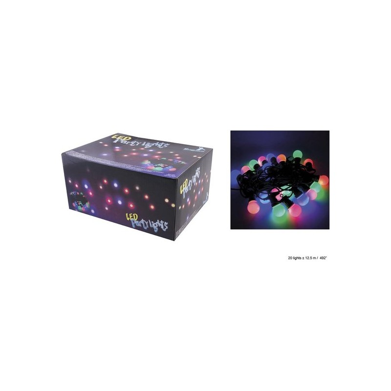 GUIRLANDE DE LUMIERE 20 LED 12.5M MULTICOLORE