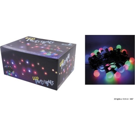 GUIRLANDE DE LUMIERE 20 LED 12.5M MULTICOLORE