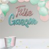 GUIRLANDE MOTS GONFLABLES GENDER REVEAL 