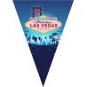 GUIRLANDE DRAPEAUX 10 FANIONS LAS VEGAS 5 METRES